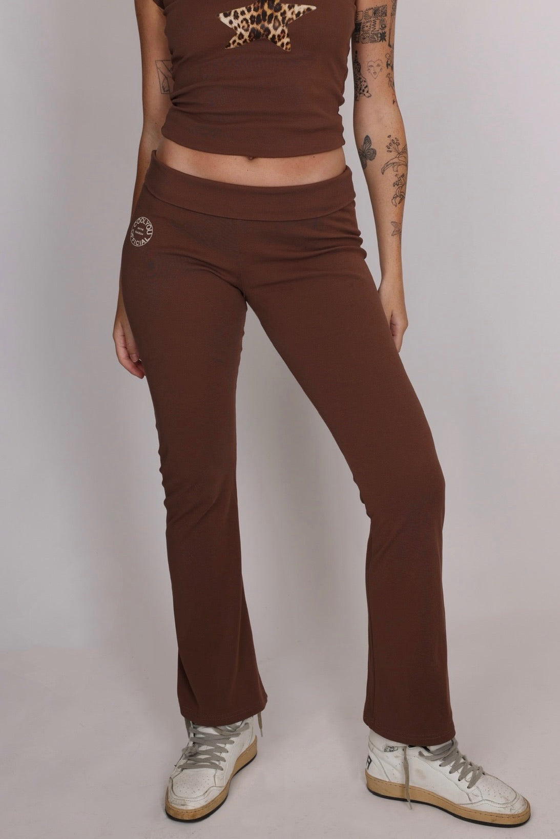 BON YOGA BROWN PANTS
