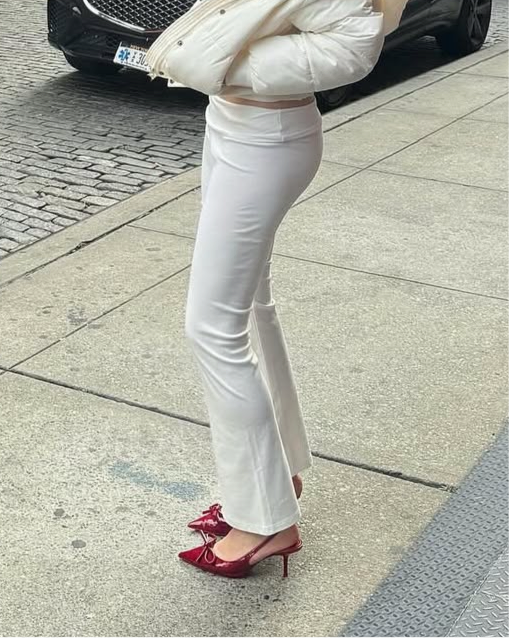 HEY YOGA WHITE PANTS