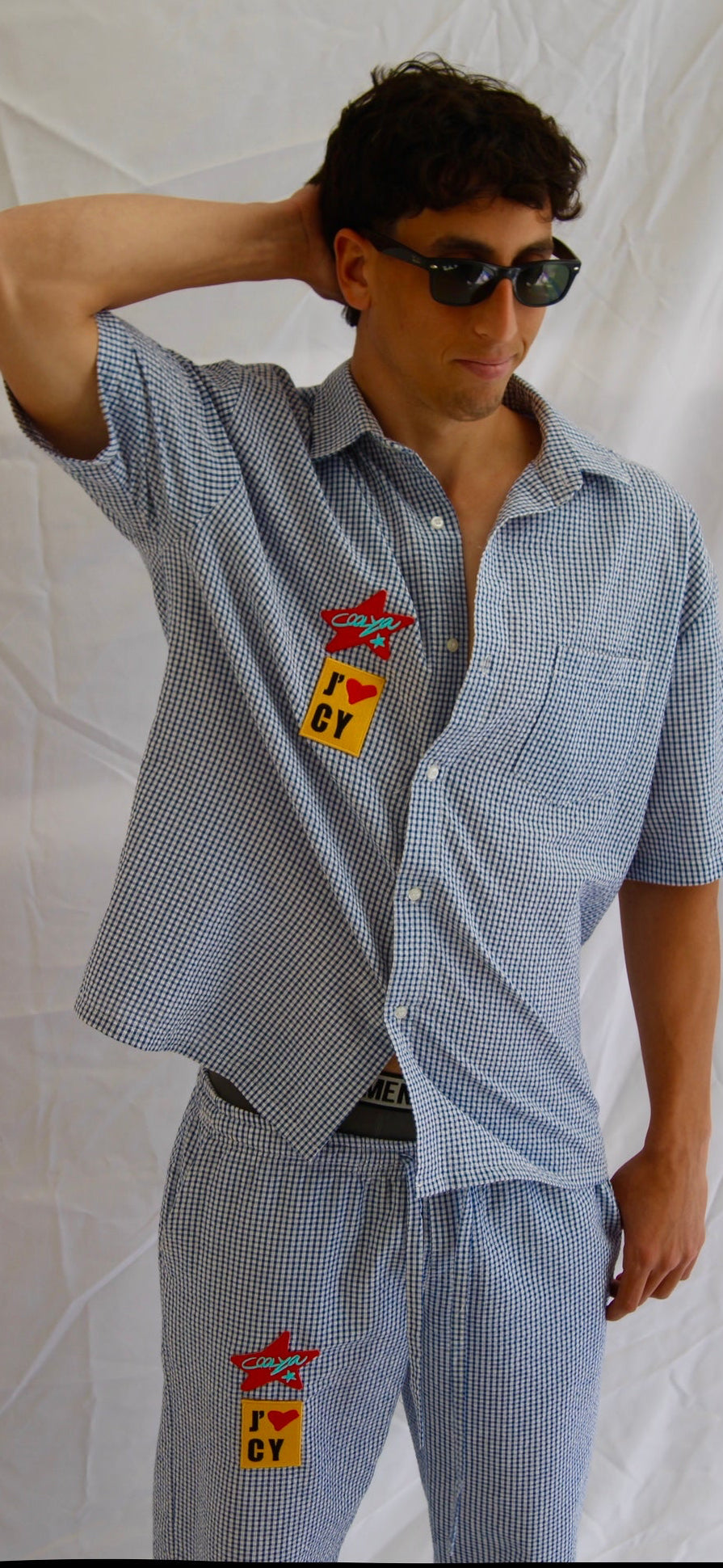 No boss button down shirt 