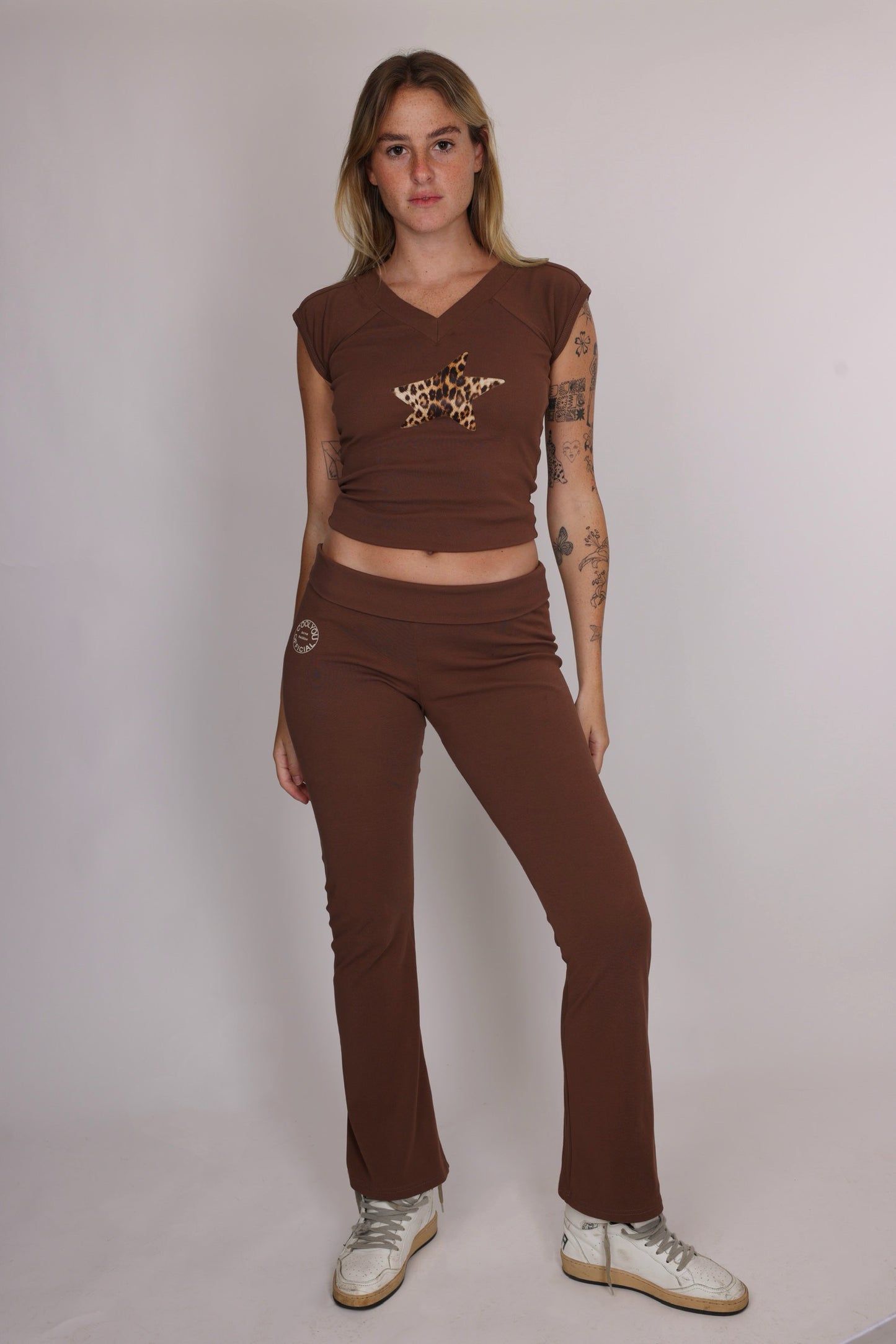 BON YOGA BROWN PANTS
