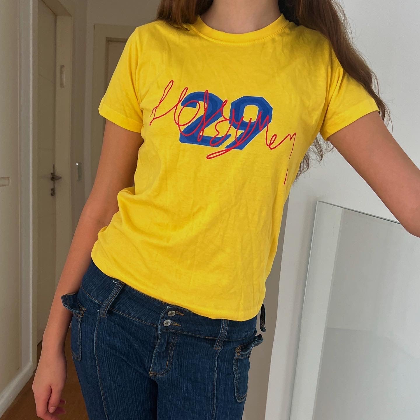29 yellow top