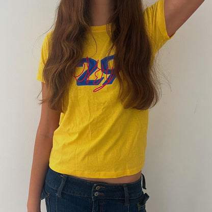 29 yellow top